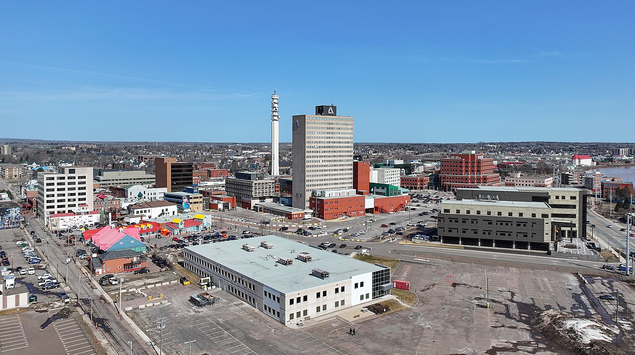 View of the Moncton skyline